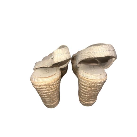✨Lauren Ralph Lauren Women s Erica Wedge Tan Sz 8.5 Sandals✨ - Picture 4 of 10